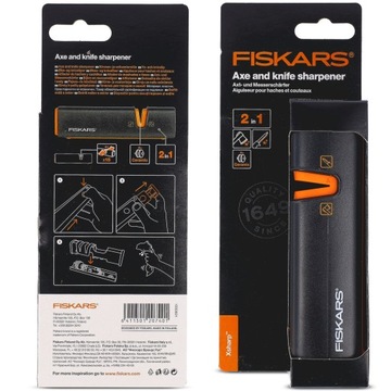 Точилка для топоров и ножей Fiskars Ceramic 2in1