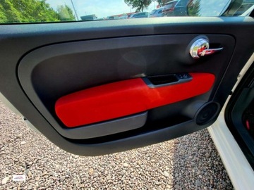 Fiat 500 II Hatchback 3d 1.2 69KM 2009 Fiat 500 biala perelka, bardzo ladny, GWARANCJA 1.2 Benzyna 69KM, zdjęcie 22