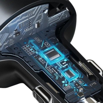 АВТОМОБИЛЬНОЕ ЗАРЯДНОЕ УСТРОЙСТВО Baseus FM-ПЕРЕДАТЧИК Bluetooth 5.0 QC 3.0 microSD