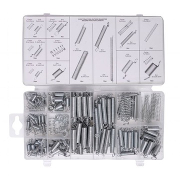 НАБОР ПРУЖИН ИЗ 200 ШТ. СМЕШИВАНИЕ