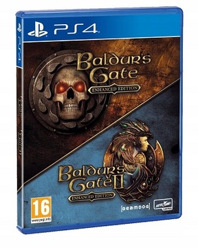 Baldur's gate ps4, Exhanced edition I + II, Polska okładka