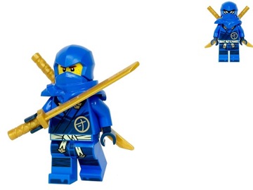LEGO Ninjago Dragons Rising - Jay + dwa złote miecze ! 71796 njo814