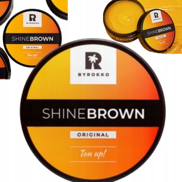 KREM DO OPALANIA SHINEBROWN BY ROKKO OPALENIZNA LATO SOLARIUM