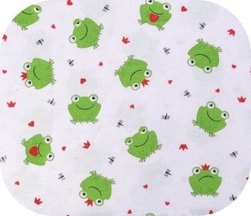 Pielucha Flanelowa 60x80 Żabka