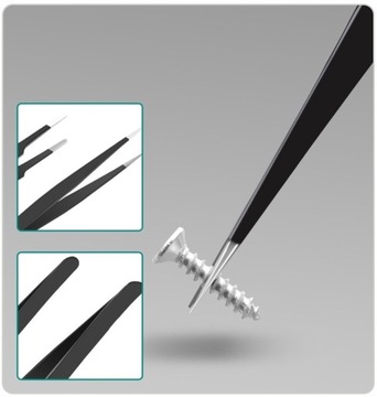 Набор пинцетов 6 шт. Металлические пинцеты ESD Пинцеты Пинцеты