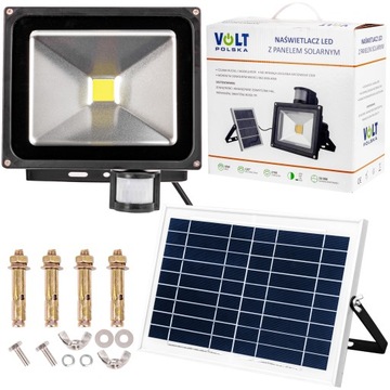 СОЛНЕЧНАЯ ЛАМПОЧНАЯ ПАНЕЛЬ СВЕТОДИОДНЫЙ ГАЛОГЕННЫЙ ПРОЖЕКТОР 30ВТ