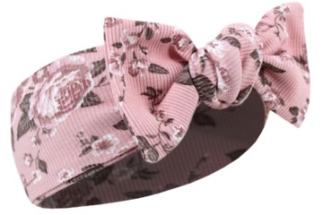 OPASKA DZIECIĘCA NA GŁOWĘ PIN-UP PRĄŻEK DLA DZIEWCZYNKI WIOSNA / JESIEŃ