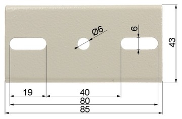 UCHWYT SUFITOWY OBUDOWY USL-32L30