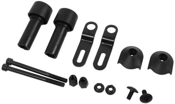 НАРУЧНИКИ УНИВЕРСАЛЬНЫЕ ДЛЯ МОТОЦИКЛОВ, ЧЕРНЫЕ