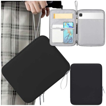 TORBA FUTERAŁ POKROWIEC NA TABLET iPad 10.9 10 cali ETUI DO TABLETÓW CZARNE
