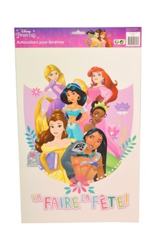 FOLIA DEKORACYJNA NA OKNO DISNEY KSIĘŻNICZKI