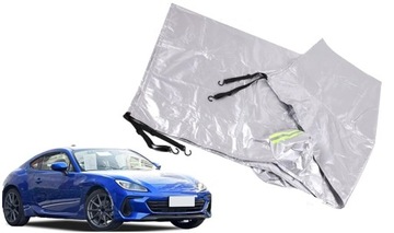 OSŁONA ANTYSZRONOWA MATA NA SZYBĘ LUSTERKA SAMOCHODU PRZECIWSZRONOWA MRÓZ