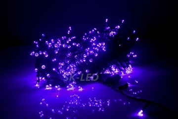 НАРУЖНЫЕ СВЕТОДИОДНЫЕ ЕЛОЧНЫЕ ПОДСВЕТКИ, ФИОЛЕТОВЫЕ, 200 светодиодов