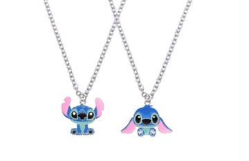 ŁAŃCUSZKI ZESTAW 2szt BFF STICH PRZYJAŹŃ OHANA