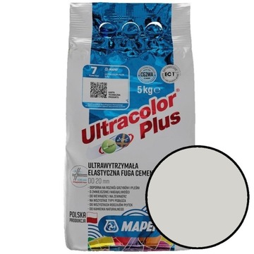 Fuga Ultracolor Plus 5 kg kolor 103 biały księżycowy MAPEI