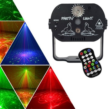 ДИСКО-ЛАМПЫ ДЛЯ ДОМАШНЕЙ ВЕЧЕРИНКИ ОСВЕЩЕНИЕ RGB LED ЛАЗЕРНАЯ ЛАМПА
