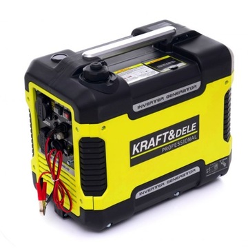 Agregat Prądotwórczy Inwertorowy przenośny 1900W 2x230V AVR+ Miedź CICHY