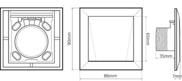 NOVA MAGNETIC ЦЕНТРАЛЬНЫЙ ПЫЛЕСОС ВСАСЫВАЮЩАЯ РОЗЕТКА
