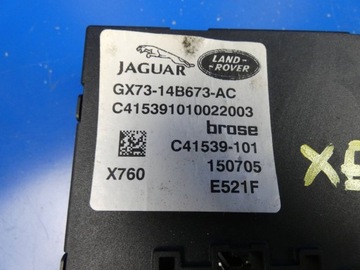 JAGUAR XE X760 XF II X260 MODUL ŘÍZENÍ KRYT KUFRU