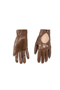 КОЖАНЫЕ ПОЦЕЛУЮЩИЕ НА ПАЛЬЦЫ ЖЕНСКИЕ - РАЗМЕР L