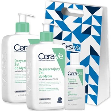 CERAVE oczyszczający ŻEL do mycia 473ml x 2 ZESTAW