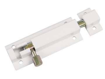 Zasuwka Zasuwa aluminiowa Biała 60x30mm wysuw 16mm