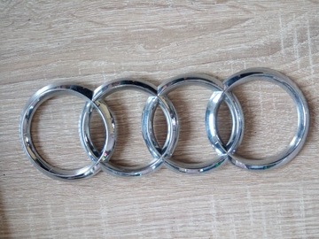 EMBLEMAT LOGO ZNACZEK AUDI ORYG.*