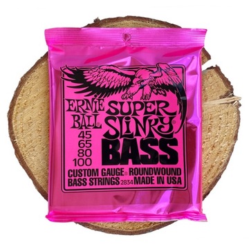 Struny Ernie Ball Super Slinky Bass 4 (45 - 100)