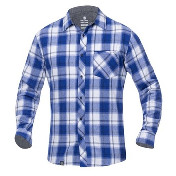 Męska Koszula Flanelowa w Kratkę Ardon OPTIFLANNELS H9752/2XL Royal Blue