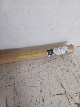 LIŠTA DVEŘE PRAVÁ ZADNÍ PRAVÝ ČERNÁ MERCEDES C TŘÍDA W204