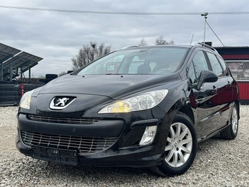 Peugeot 308 I Kombi 1.6 HDi 16V 109KM 2008 Peugeot 308 SW Panorama Climatronic Gwarancja