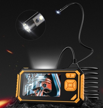 ИНСПЕКЦИОННАЯ камера для ЭНДОСКОПА ТРУБ 2xFULL HD 5м