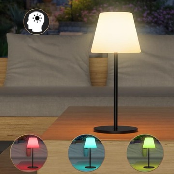 СВЕТОДИОДНАЯ НОЧНАЯ НАСТОЛЬНАЯ ЛАМПА IP65 RGB USB ЦВЕТНАЯ + ДИСТАНЦИОННОЕ УПРАВЛЕНИЕ