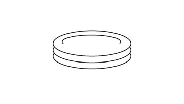 Блюдце фарфоровое CRAFT 14,5 см