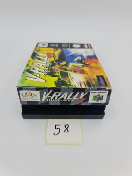 NINTENDO 64 V-RALLY EDITION 99 КАРТОННАЯ КОРОБКА
