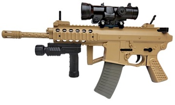КОПИЯ ВИНТОВКИ KAC PDW С МЕТАЛЛИЧЕСКОЙ ПУЛЯМИ