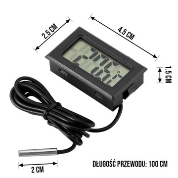 Прецизионный панельный термометр с ЖК-зондом