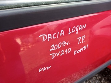 DVEŘE PRAVÝ PŘEDNÍ DACIA LOGAN 2009R DV210