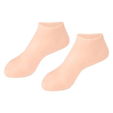 SKARPETKI SILIKONOWE NAWILŻAJĄCE SKARPETKI DO PEDICURE SKARPETKI DO PIELĘGNACJI STÓP SKIN S 33-35