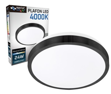 Plafon LED 24W NATYNKOWY sufitowy oprawa LAMPA panel