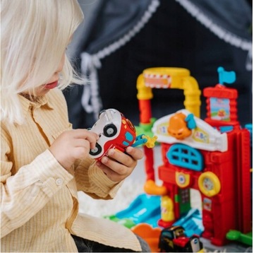VTECH TUT TUT CARS ПОЖАРНАЯ СТАНЦИЯ ЗЯЗД + ПОЖАРНАЯ МАШИНА PL