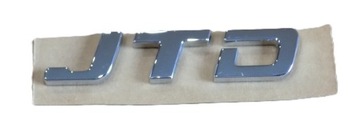 ZNAK LOGO FIAT OE 46767642 'JTD' MULTIPLA PUNTO STILO DOBLO