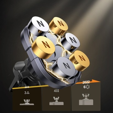 Магнитный держатель телефона на дефлектор автомобиля.