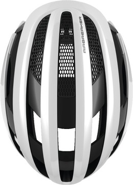 Шлем шоссейный велосипедный Abus AirBreaker, белый, размер М, 52-58 см, 220 грамм