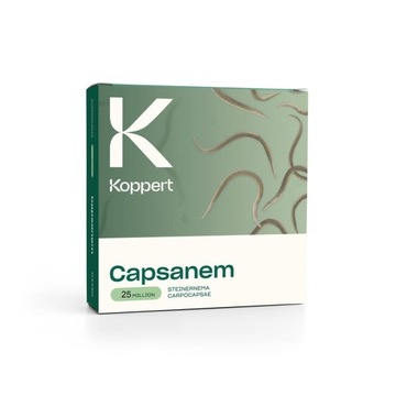 Capsanem 25 mln nicienie na turkucia podjadka