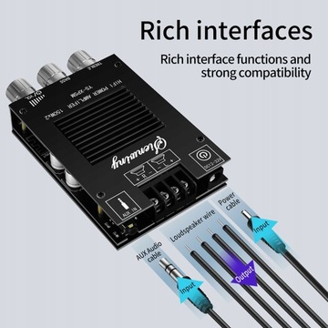 Плата усилителя мощности YS-XPSM 150 Втx2 TDA7498E