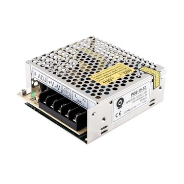 Zasilacz LED DC12V 15W 1.25A modułowy IP20 POS