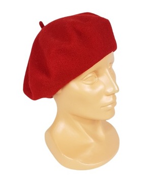505 BERET FEZKO CZERWONY rozm. 11