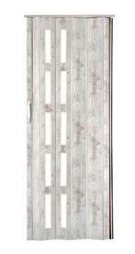 DRZWI HARMONIJKOWE ST6 KOLOR DĄB KAUKASKI 94,5 CM
