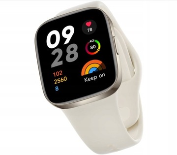 Умные часы Xiaomi Redmi Watch 3 бежевого цвета